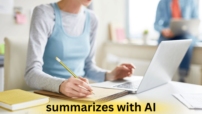 How to Summarize Long Transcription with AI